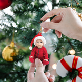 Personalized Photo Ornament - Gift For Baby - Customized Your Photo Ornament - Baby First Christmas Ornament | kid