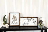 Stunning Jesus Christ “Reaching to Rescue” Wood Sign / SVG Digital Download – Faith Wall Art | Final